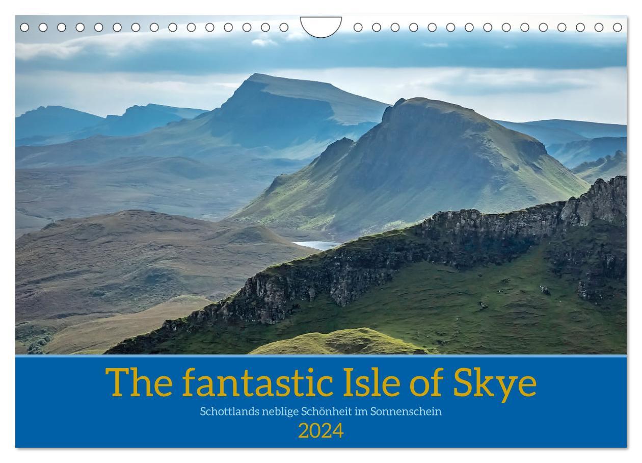 Calendar / Agendă The fantastic Isle of Skye (Wandkalender 2024 DIN A4 quer), CALVENDO Monatskalender 