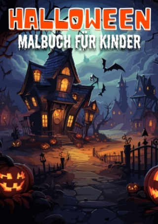 Book Halloween Malbuch für Kinder | halloween geschenk | halloween ausmalbilder 