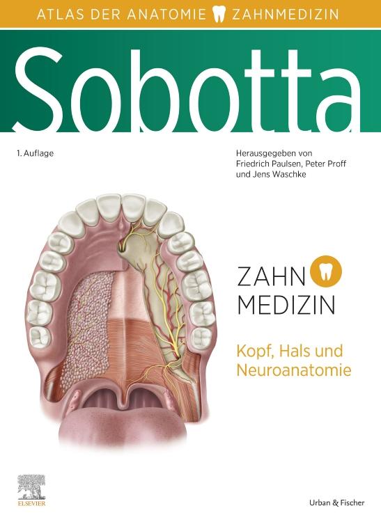Книга Sobotta Atlas der Anatomie für Zahnmedizin Peter Proff