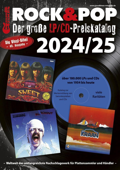 Knjiga Der große Rock & Pop LP/CD Preiskatalog 2024/25 Fabian Leibfried