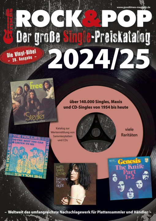 Carte Der große Rock & Pop Single Preiskatalog 2024/25 Fabian Leibfried