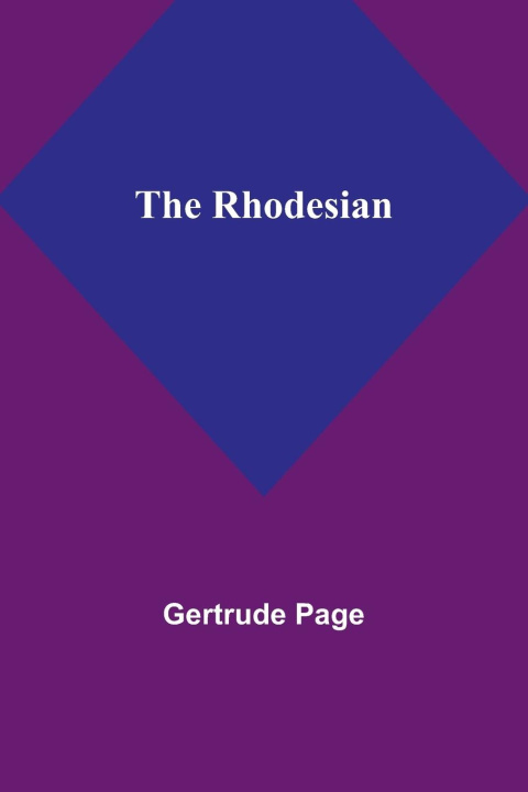 Knjiga The Rhodesian Gertrude Page