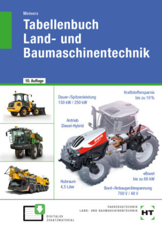 Kniha eBook inside: Buch und eBook Tabellenbuch Land- und Baumaschinentechnik, m. 1 Buch, m. 1 Online-Zugang Hermann Meiners