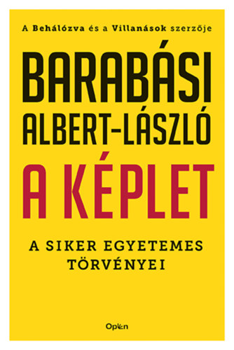 Livre A képlet Barabási Albert-László