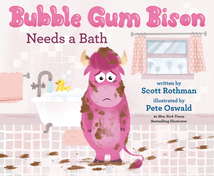 Knjiga Bubble Gum Bison Needs a Bath Pete Oswald