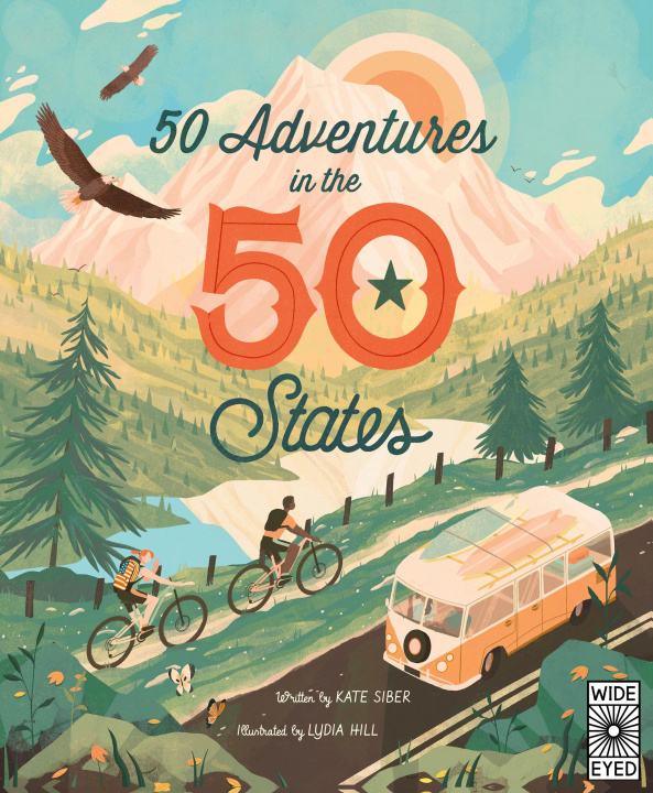 Knjiga 50 Adventures in the 50 States Lydia Hill