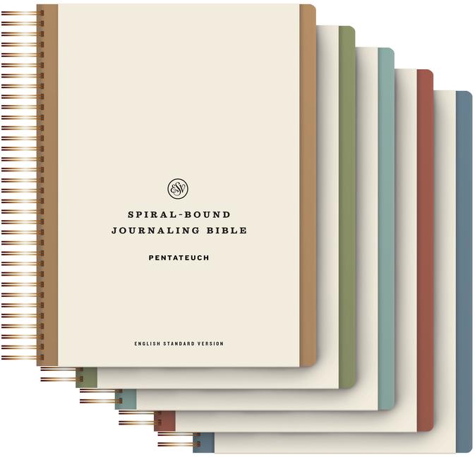 Książka ESV Spiral-Bound Journaling Bible, Five-Volume Set (Hardcover) 