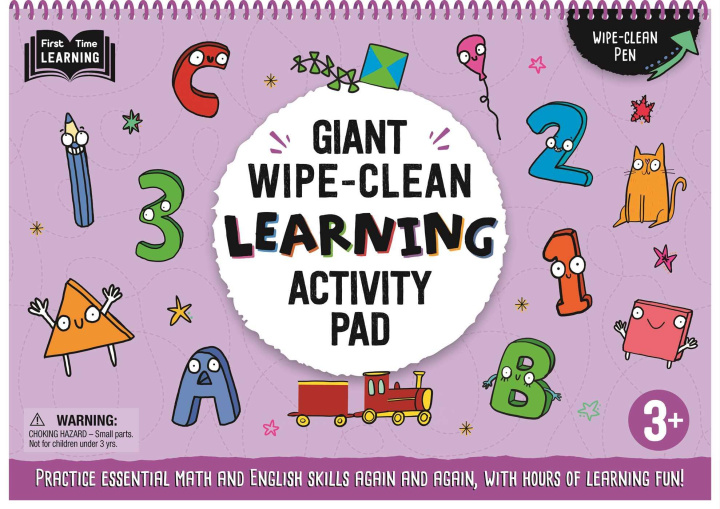 Book 3+ Giant Wipe-Clean Learning Activity Pack Katie Abey