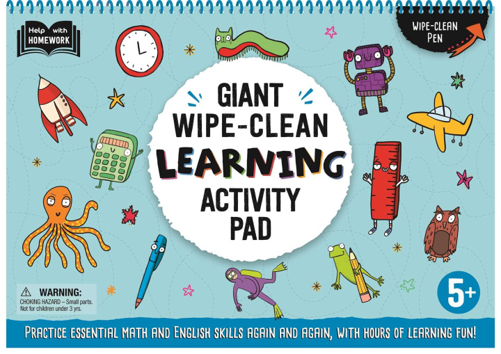 Könyv 5+ Giant Wipe-Clean Learning Activity Pack Katie Abey