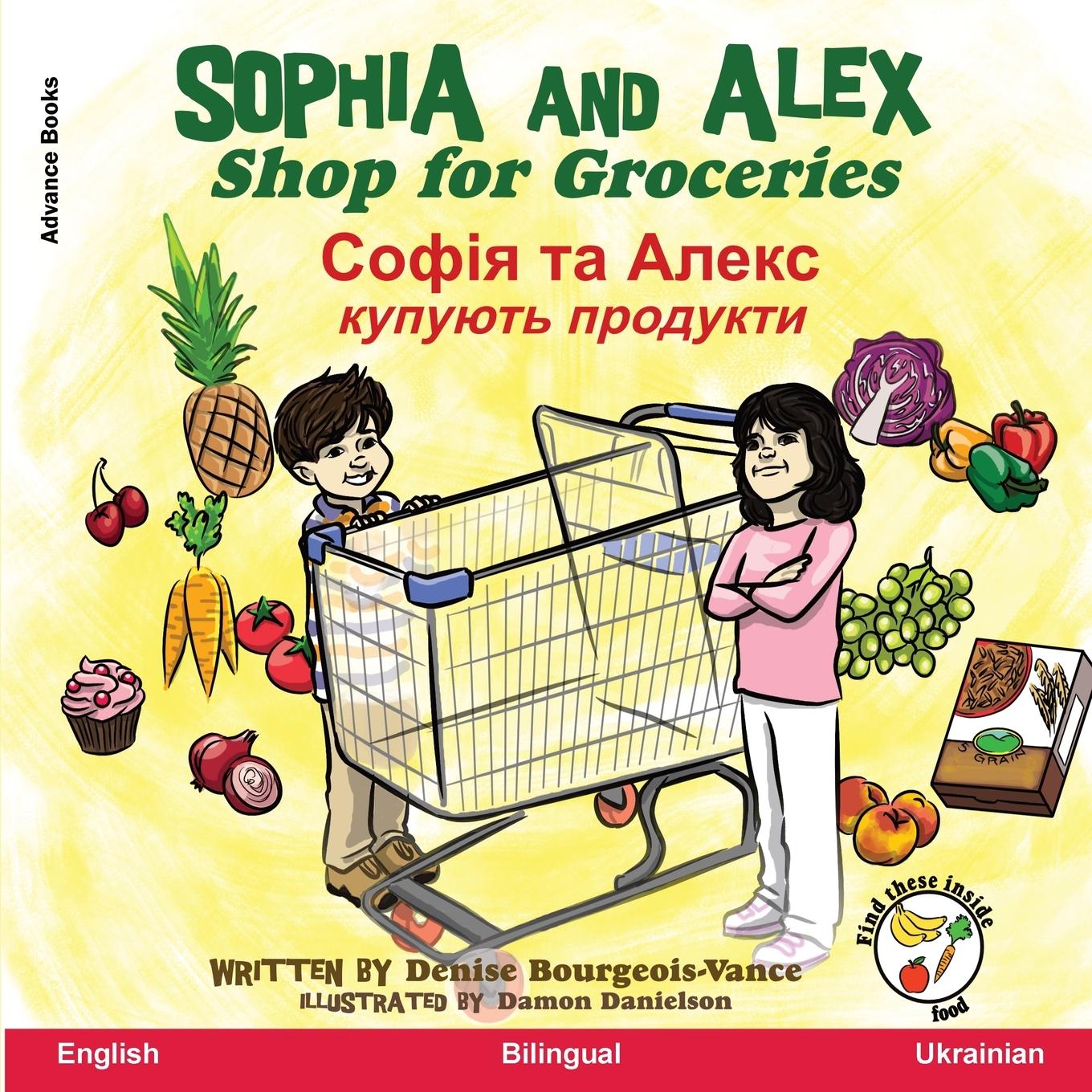 Kniha Sophia and Alex Shop for Groceries 