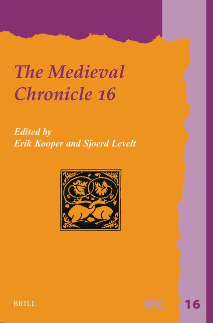 Knjiga The Medieval Chronicle 16 Erik Kooper