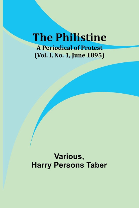 Kniha The Philistine Harry Taber