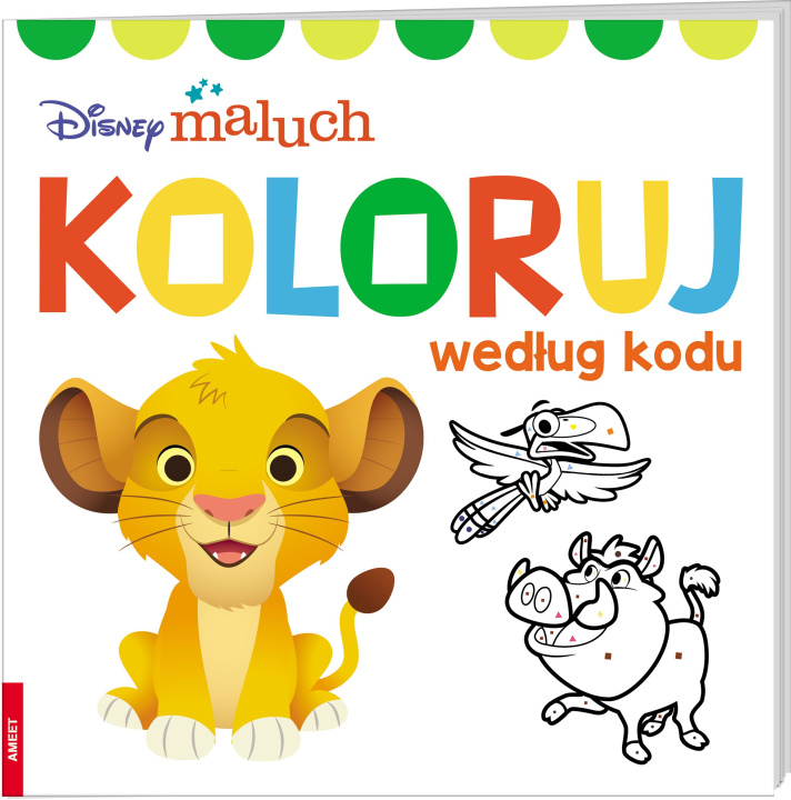 Kniha Disney maluch Koloruj według kodu COLO-9202 Opracowanie zbiorowe