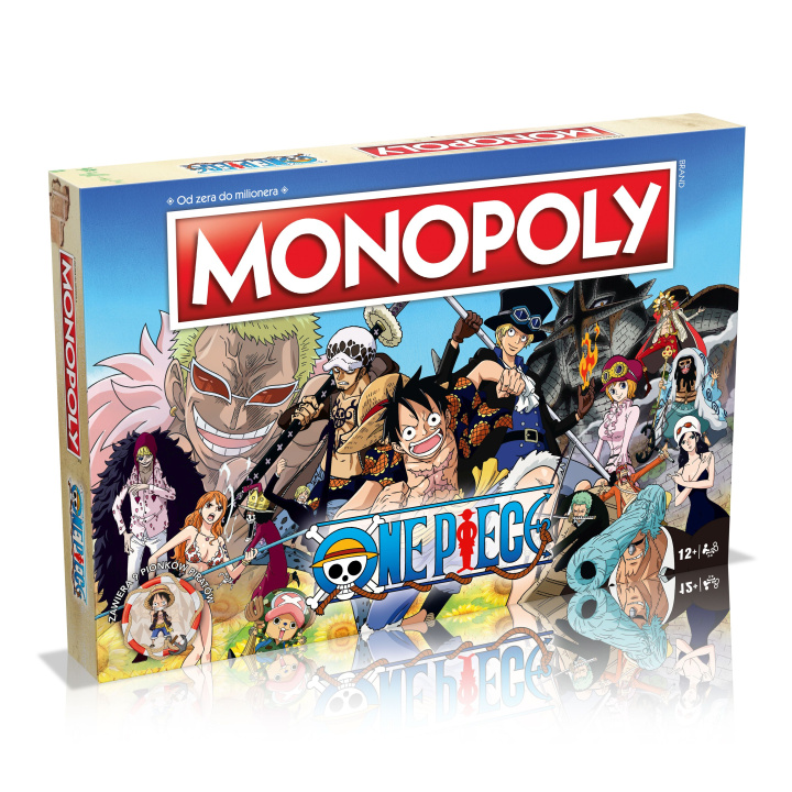 Kniha Gra MONOPOLY One Piece 