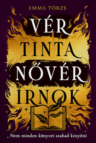 Book Vér, tinta, nővér, írnok Törzs Emma