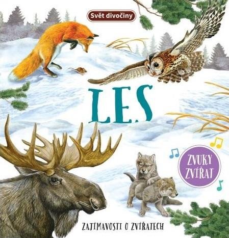 Carte Svět divočiny Les - Zvuky zvířat 