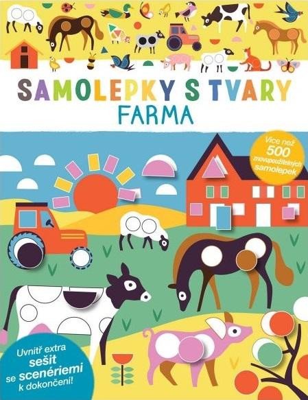 Könyv Samolepky s tvary Farma 