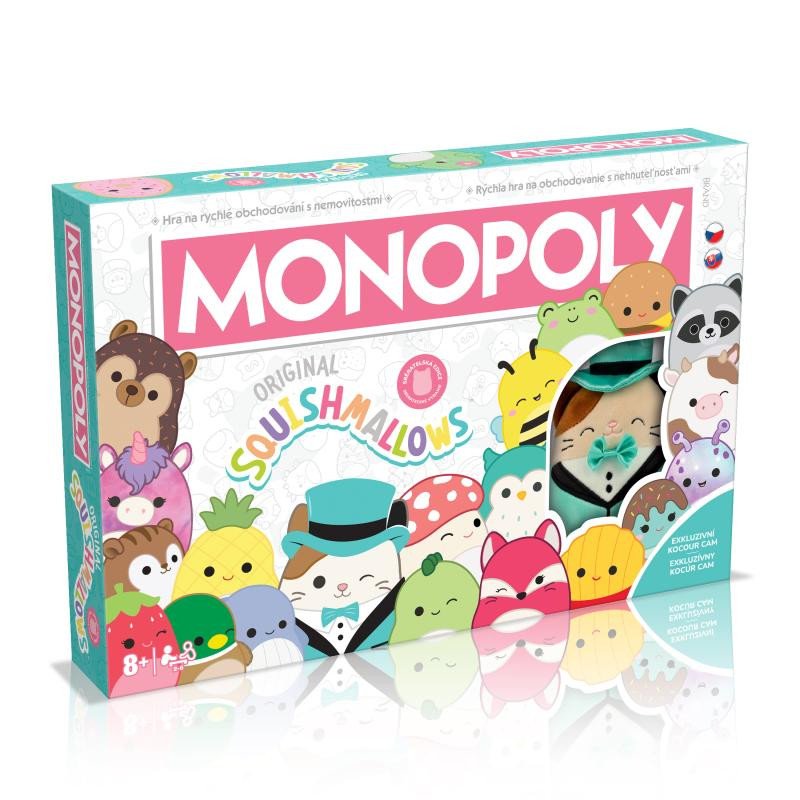 Joc / Jucărie Monopoly Squishmallows CZ 