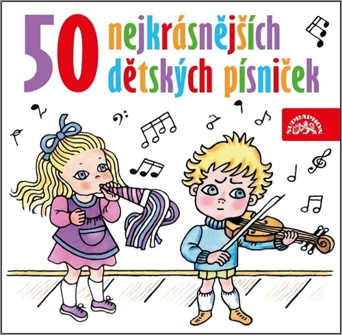 Audio 50 nejkrásnějších dětských písniček - CD 