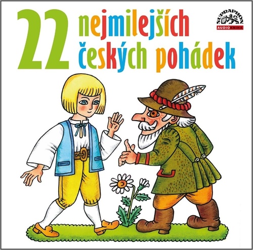 Audio 22 nejmilejších českých pohádek - CDmp3 