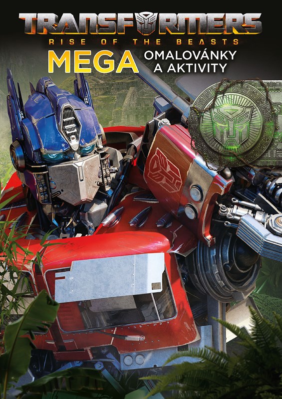 Kniha Transformers - Mega omalovánky a aktivity 