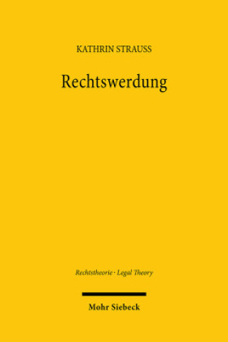 Knjiga Rechtswerdung Kathrin Strauß