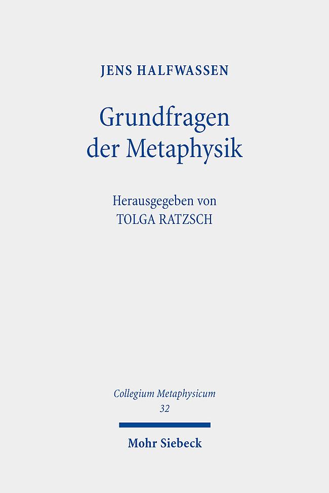 Kniha Grundfragen der Metaphysik Tolga Ratzsch