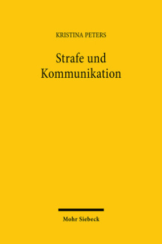 Книга Strafe und Kommunikation 