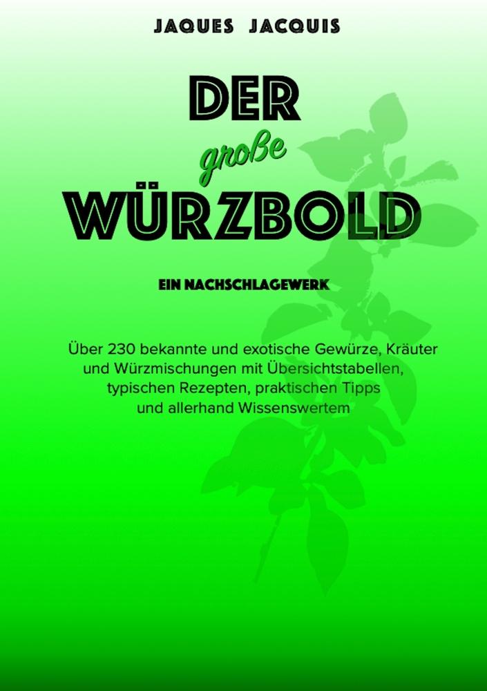 Książka Der große Würzbold 