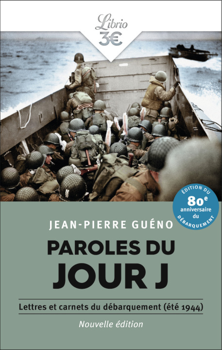 Kniha Paroles du jour J Guéno