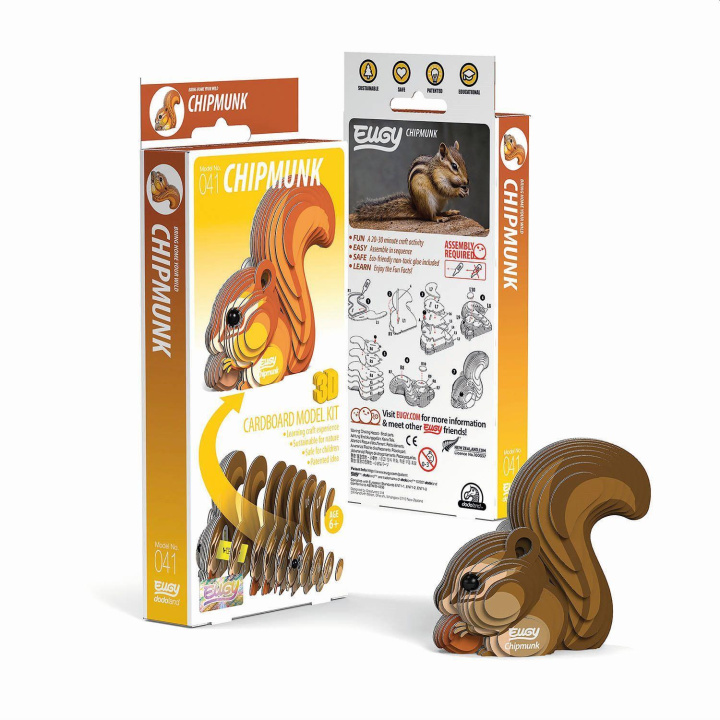 Joc / Jucărie EUGY - 3D Bastelset Eichhörnchen 