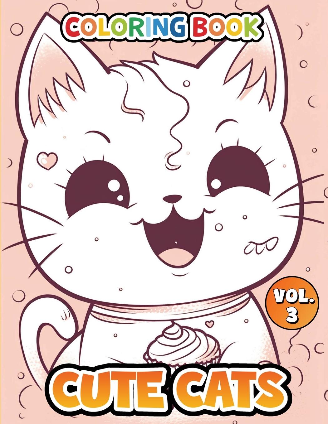 Book Cute Cats Coloring Book Charles King