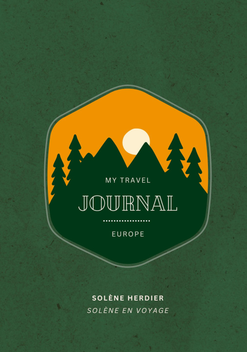 Kniha My travel journal 