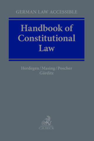 Book Handbook Of Constitutional Law Johannes Masing