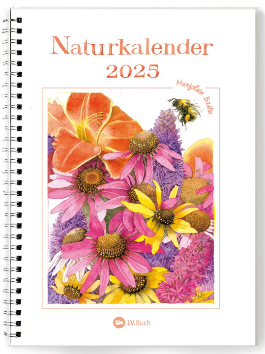 Kalendář/Diář Naturkalender 2025 Christa van Deelen