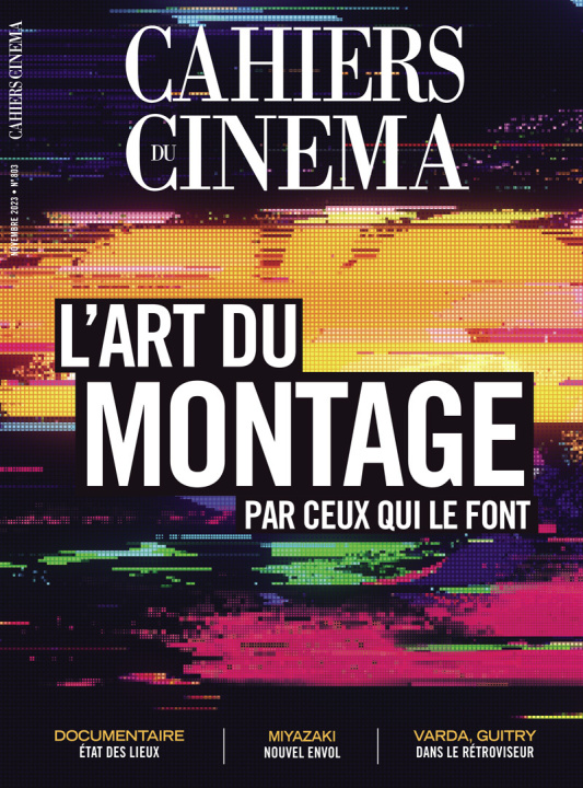 Könyv Cahiers du Cinéma n° 803 - Novembre 2023 