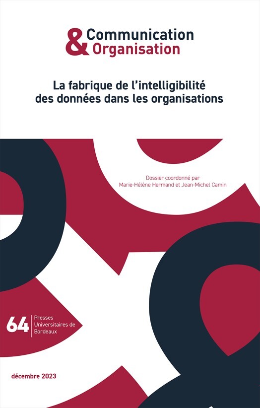 Könyv La fabrique de l’intelligibilité des données  dans les organisations 