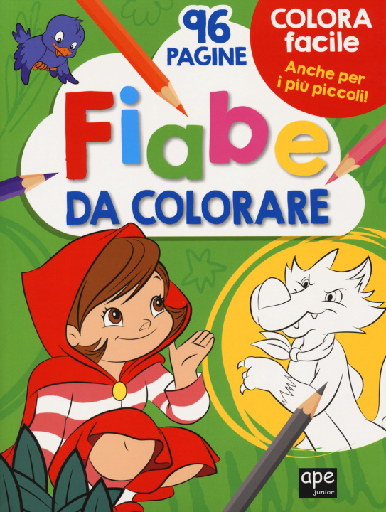 Knjiga Fiabe da colorare 