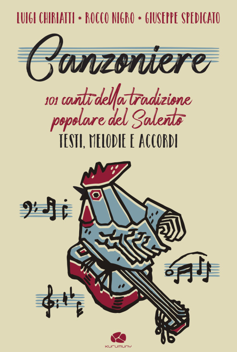 Carte Canzoniere. 101 canti della tradizione popolare del Salento. Testi, melodie e accordi. Spartito Luigi Chiriatti