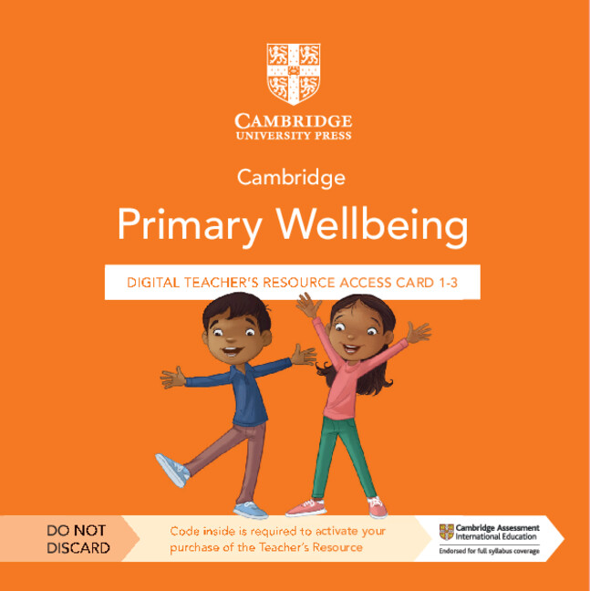 Libro Cambridge Primary Wellbeing Digital Teacher's Resource 1–3 Access Card Anna Gregory