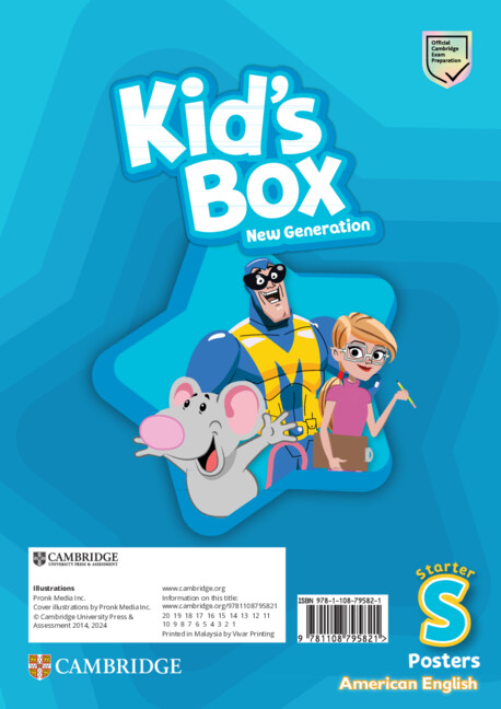 Prasa Kid's Box New Generation Starter Posters American English Caroline Nixon