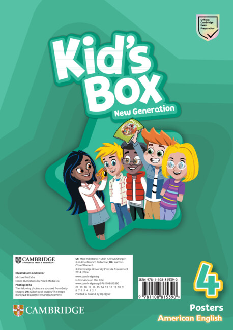Prasa Kid's Box New Generation Level 4 Posters American English Caroline Nixon
