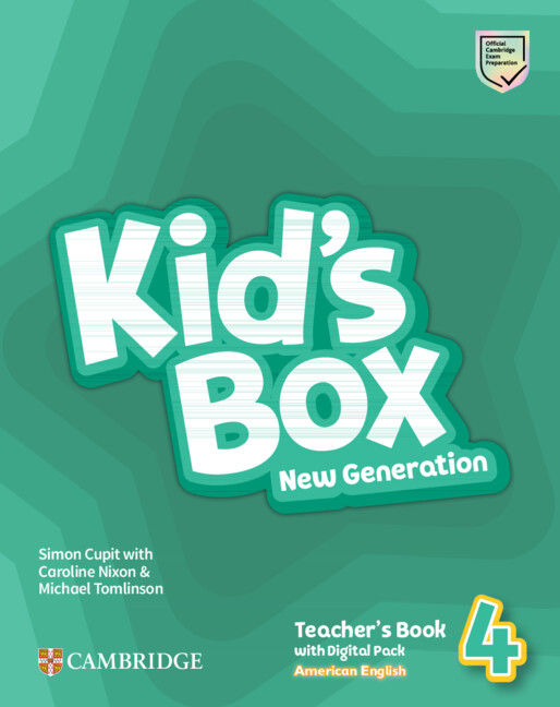 Libro Kid's Box New Generation Level 4 Teacher's Book with Digital Pack American English Simon Cupit