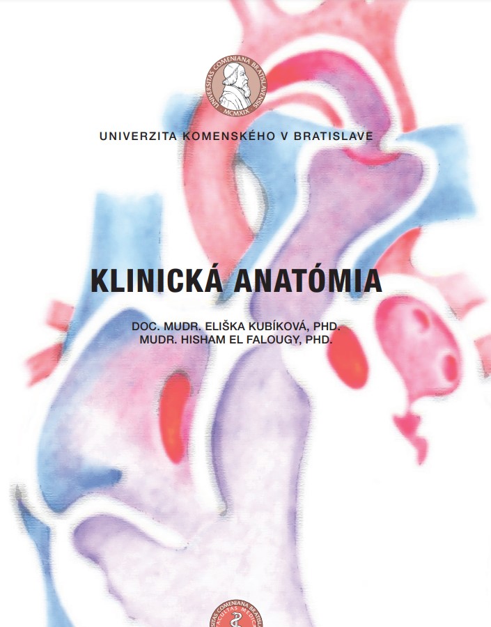 Carte Klinická anatómia Eliška Kubíková