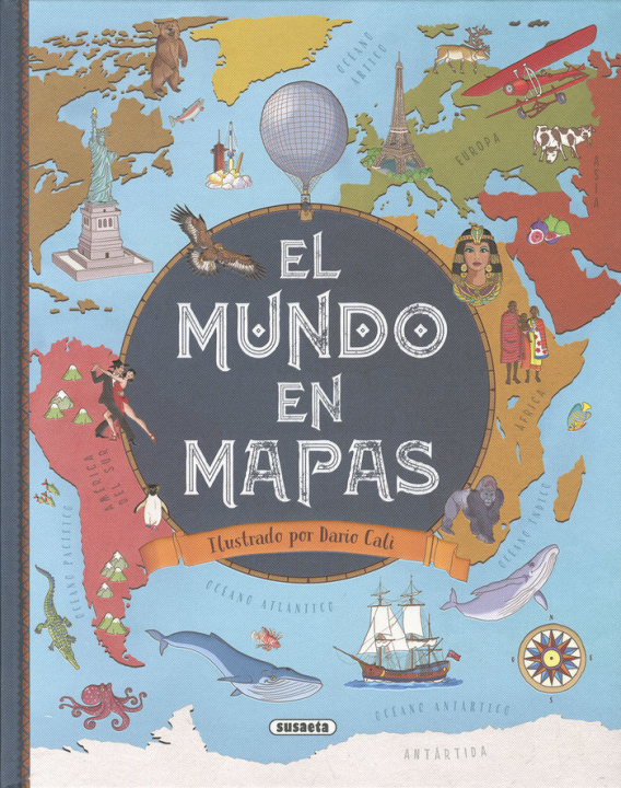 Книга EL MUNDO EN MAPAS ACETI