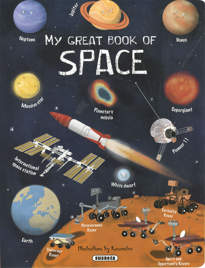 Könyv MY GREAT BOOK OF SPACE ORTIZ