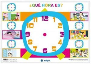 Book ¿QUE HORA ES? EDIGOL EDICIONES