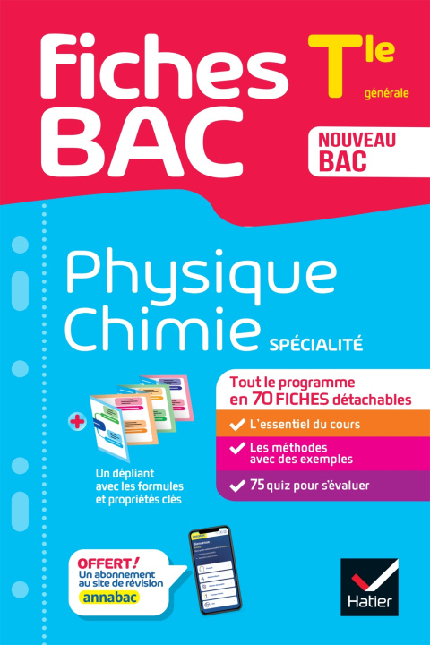 Kniha Fiches bac Physique-Chimie Tle (spécialité) - Bac 2024 Nathalie Benguigui