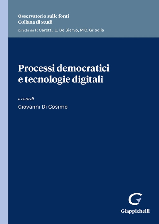 Книга Processi democratici e tecnologie digitali 