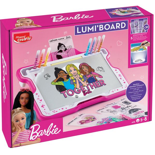 Carte Podświetlana tablica Lumi Board Barbie Creativ 